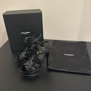 Yves Saint Laurent Black Heels